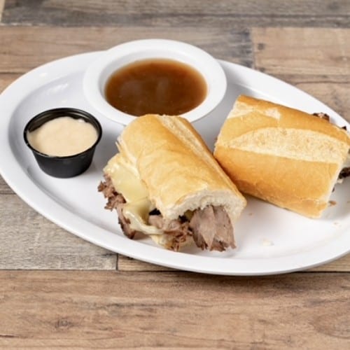French Dip Sandwich.