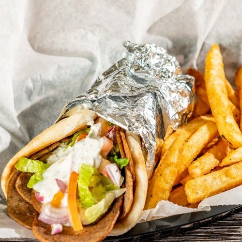 Gyro Sandwich.
