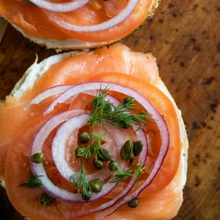 Lox Bagel Sandwich