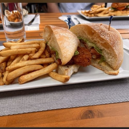 Fried Chicken Sandwich.
