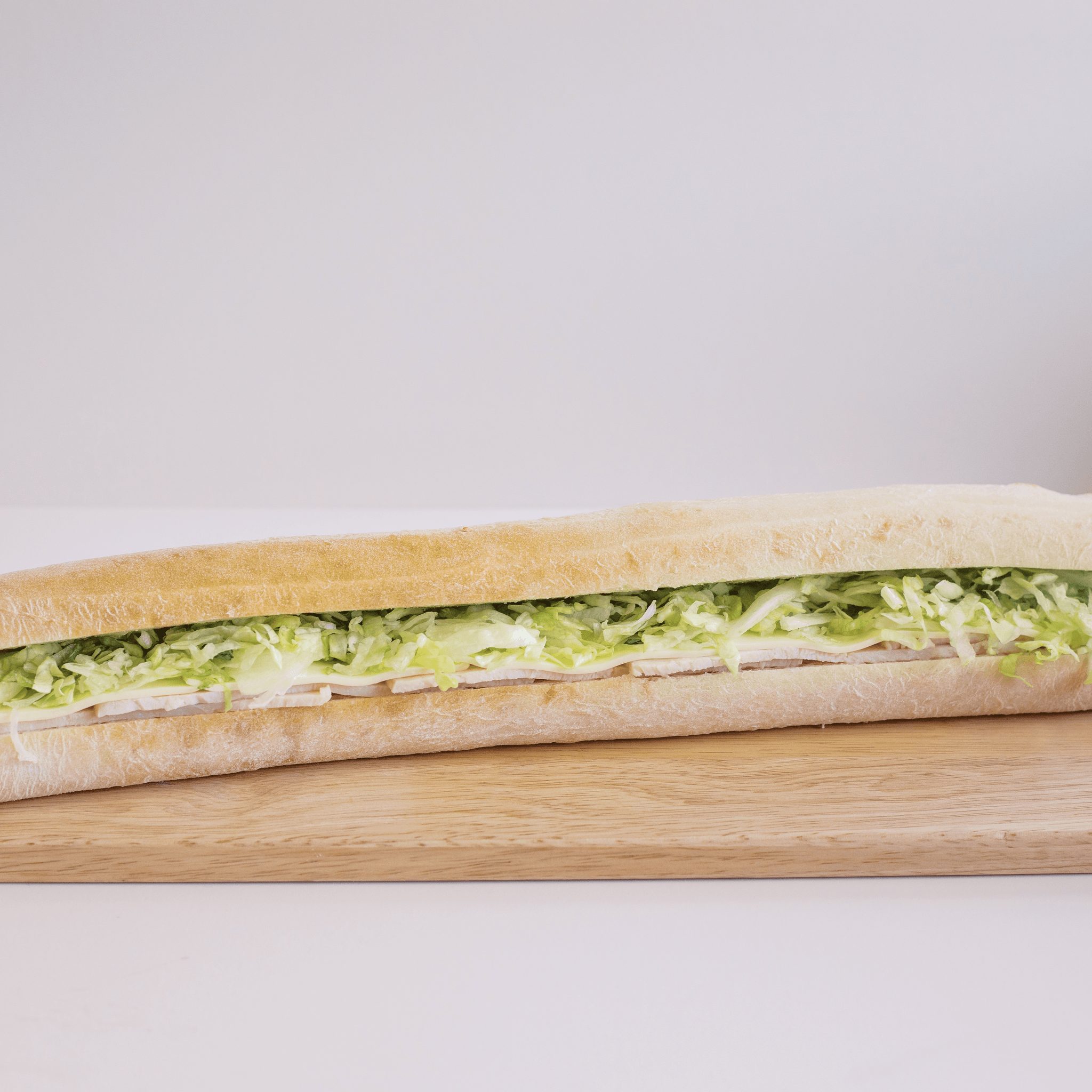 1/2 Turkey Torpedo Sandwich.