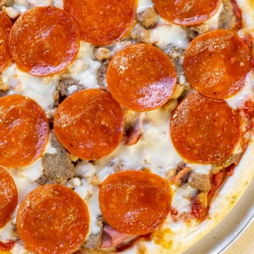 Kid's Meat Lover Slice.