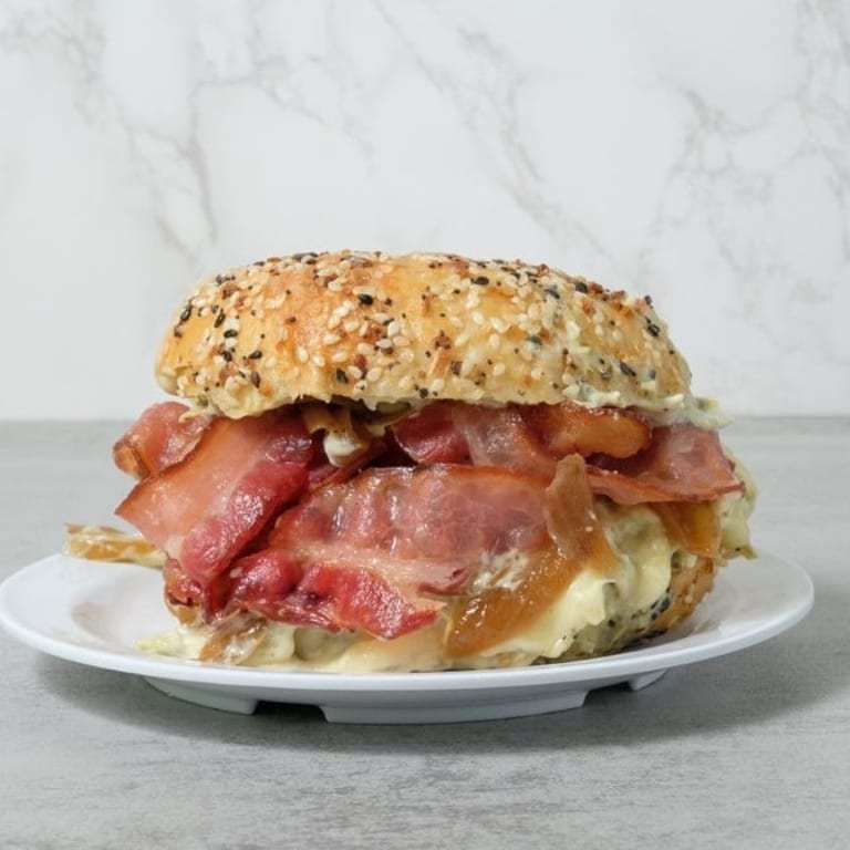 Savor Our Savory Salt Bagel