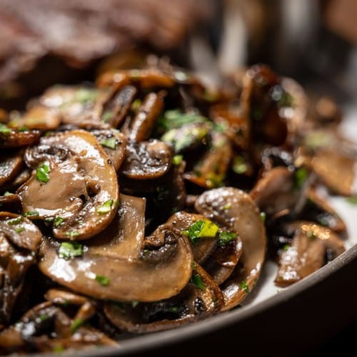 SAUTEED MUSHROOMS.