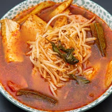 P5. Asparagus & Crab Meat Soup.