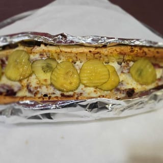 All Meat Pastrami Sandwich