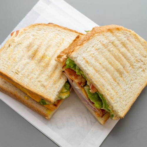Charlies Club Sandwich.