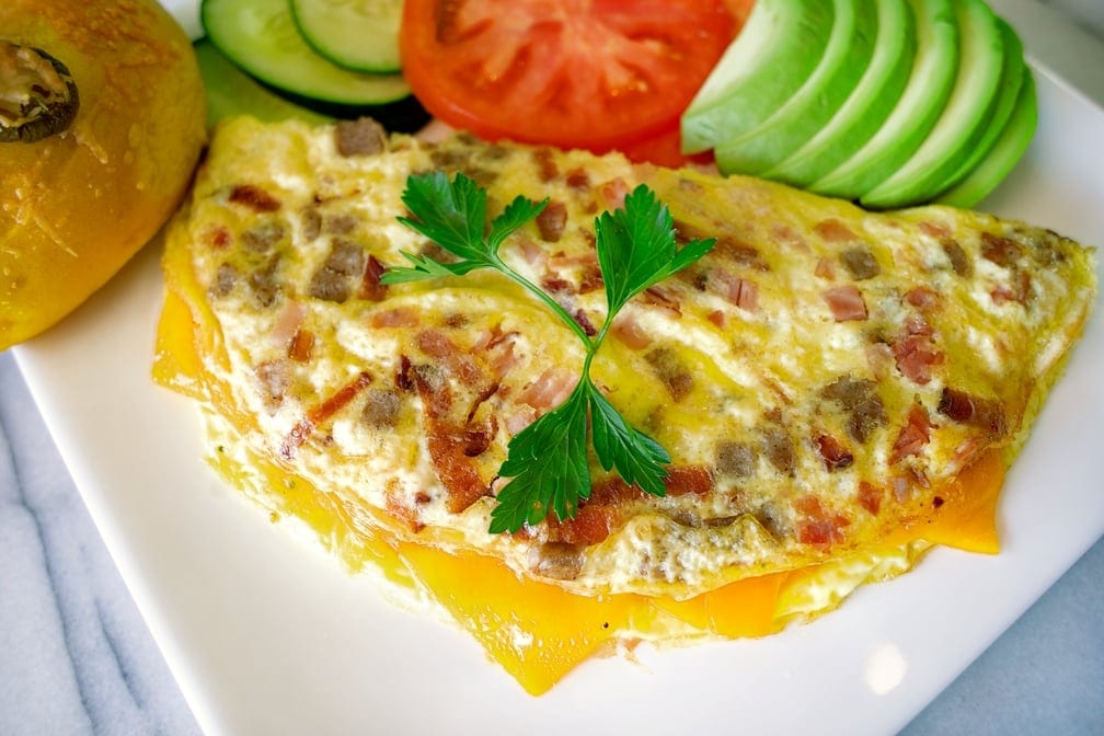 Meat Lovers Omelette.
