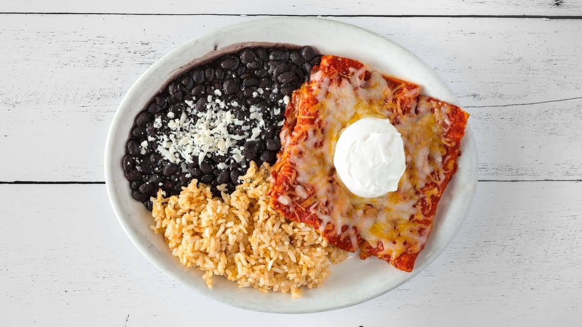 Cheese Enchiladas.
