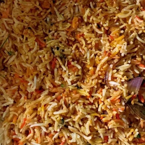Goat Biryani.