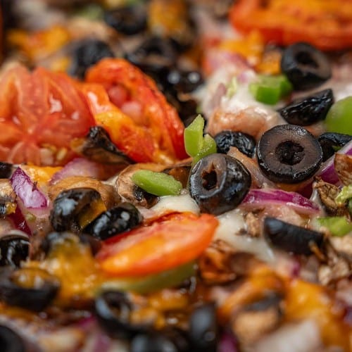 Mt. Olympus Pizza 12" - 6 Slices.