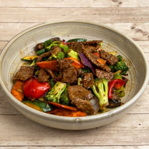 B5. Hunan Beef (Spicy).