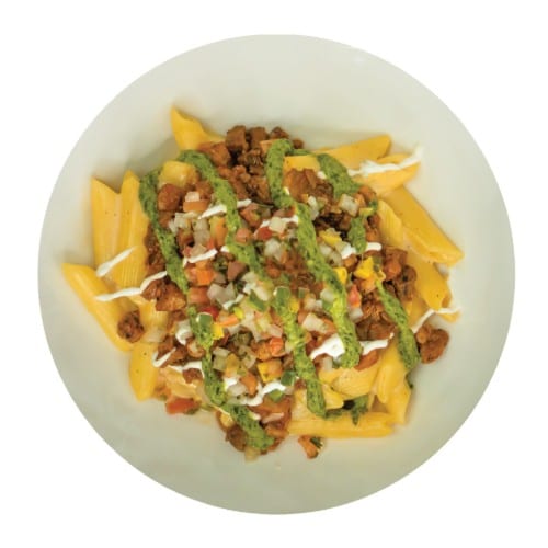 Loaded Mac and Cheese.