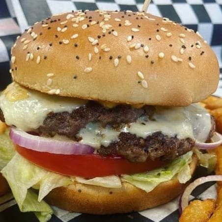 The Classic Deluxe Burger.