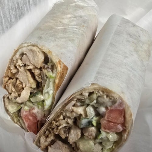 Chicken Shawarma Sandwich.