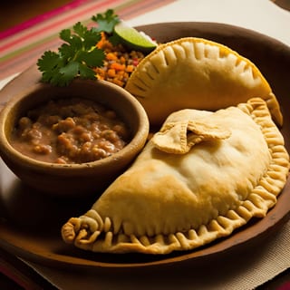 Chicken & Cheese Empanada