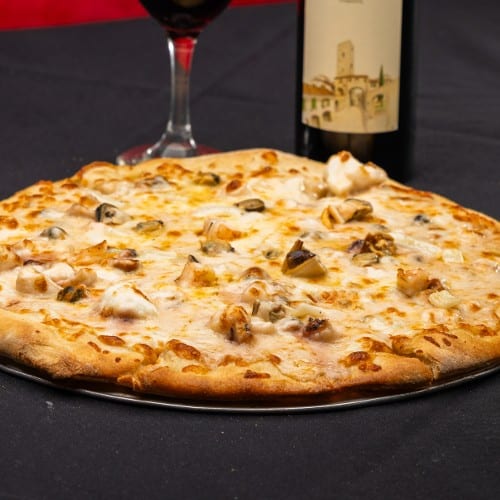 I Love NY Seafood Pizza (Large).