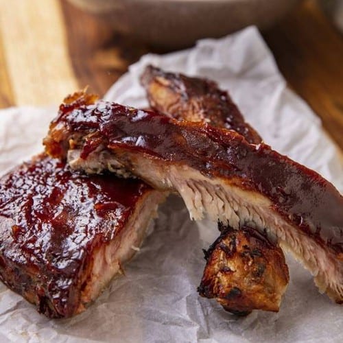 BBQ Ribs  / Costillas a La BBQ.