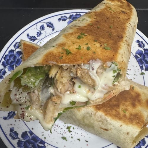 Chicken Shawarma Wrap.