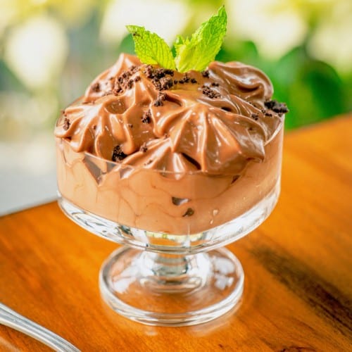 Chocolate Chia Pudding.