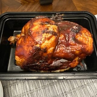 Half BBQ Chicken Platter