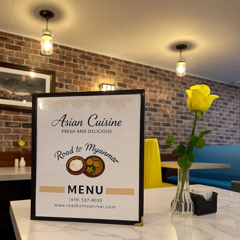 Visit Road To Myanmar Asian Cuisine!
