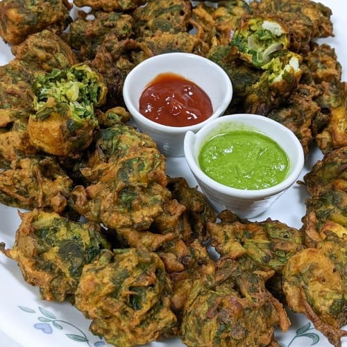 Palak Pakora.