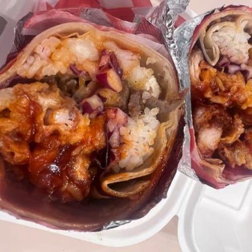 Fried Chicken Burriot.