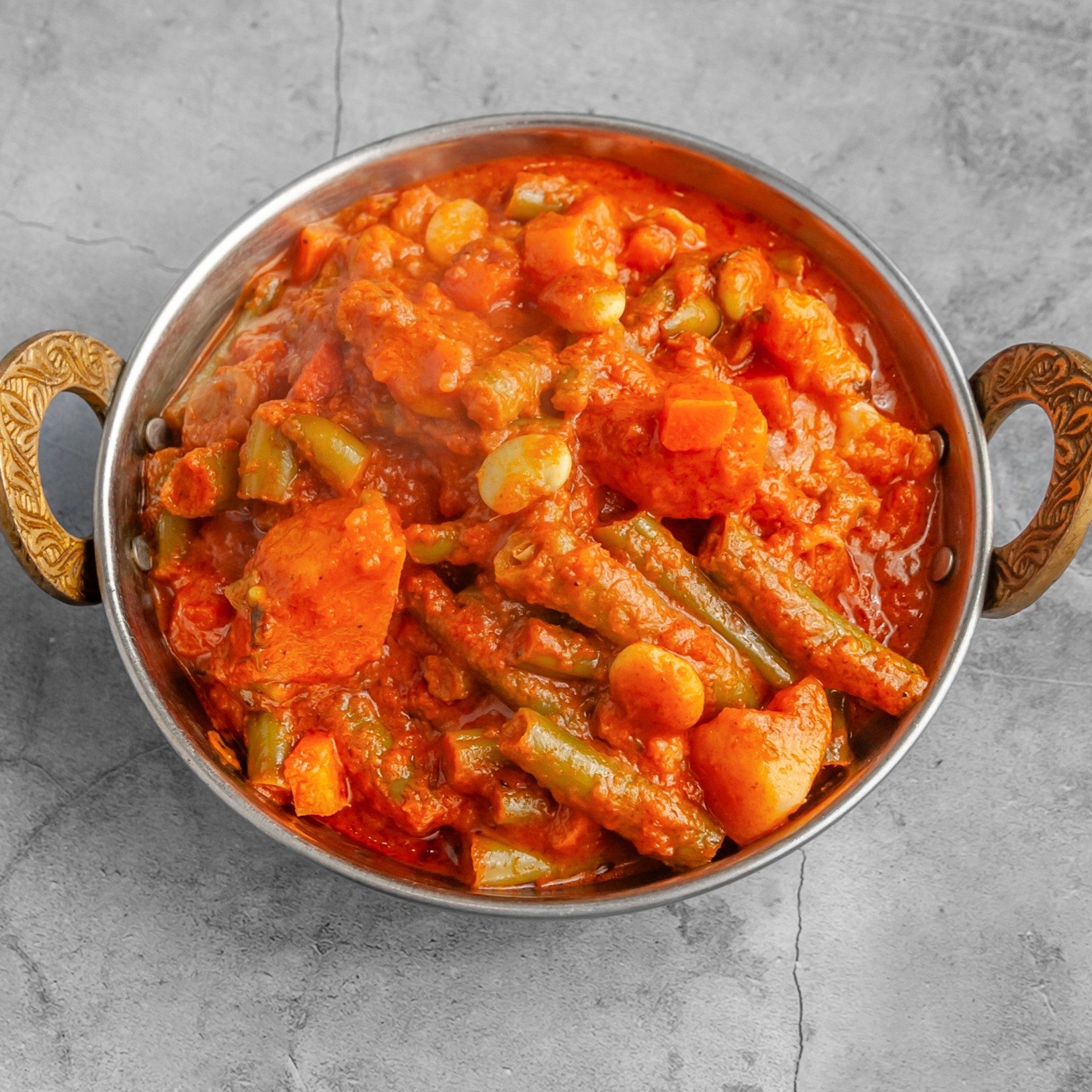 VEGGIE TIKKA MASALA (NO ONION NO GARLIC).