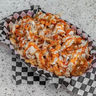 Kasi's Fries with Chicken