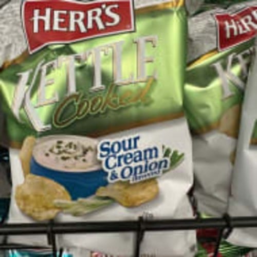 Herr's Kettle Sour Cream & Onion Small.