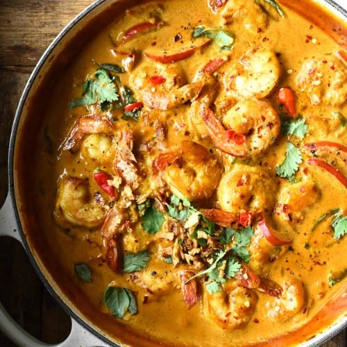 Shrimp Moilee.