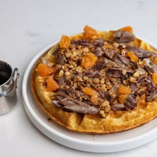 Duck Confit Belgian Waffle