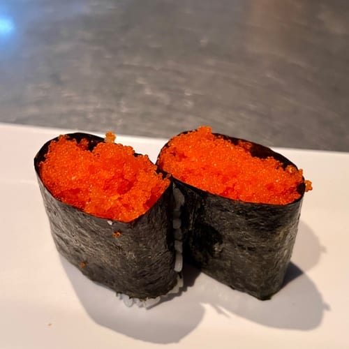 Smelt Roe/Masago Nigiri.