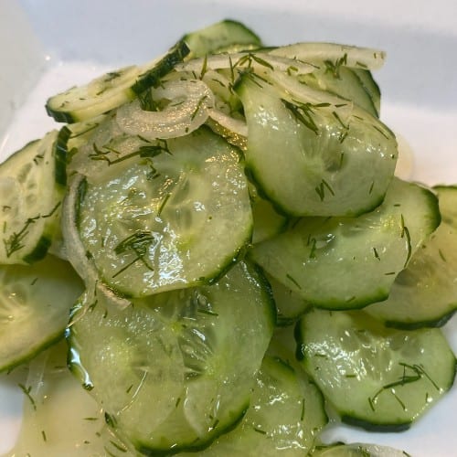 Cucumber Salad.