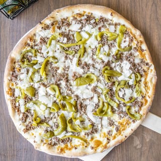 Philly Cheesesteak Pizza