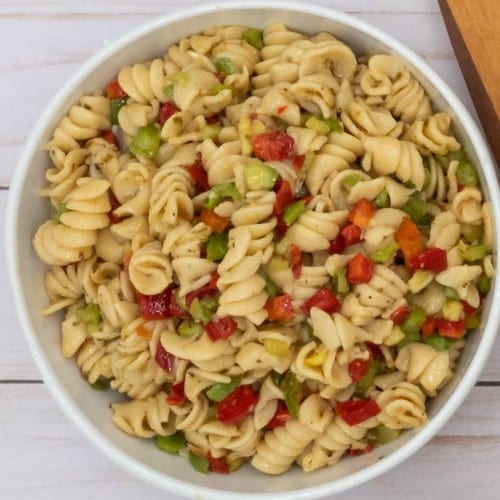 Side of Pasta Salad.