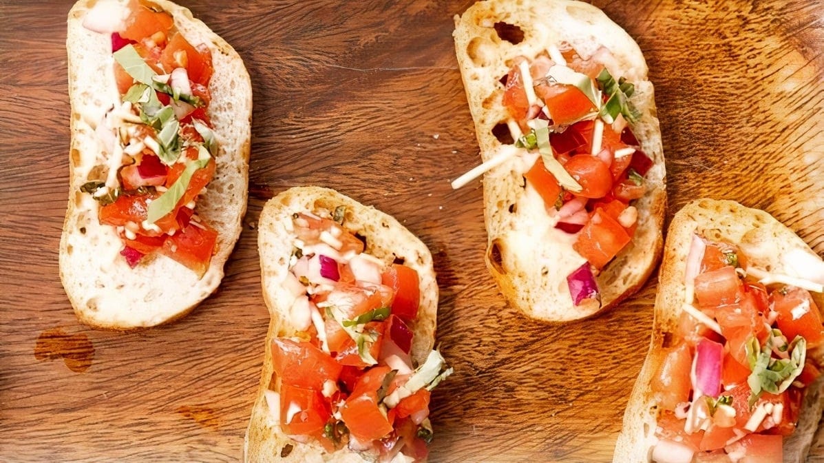 Bruschetta.