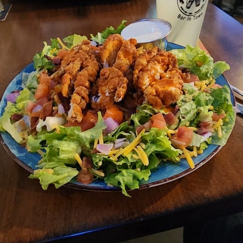 The Rooster (Grilled, Crispy, Buffalo).