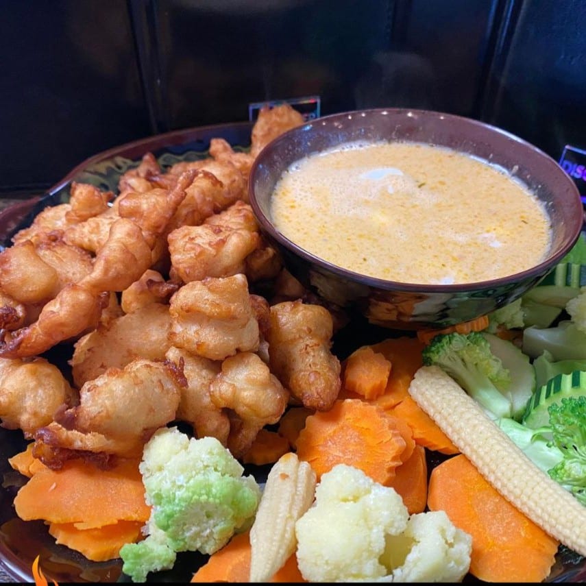 Curry Crispy Chicken.