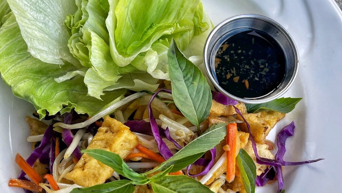 28. Chicken Lettuce Wrap.