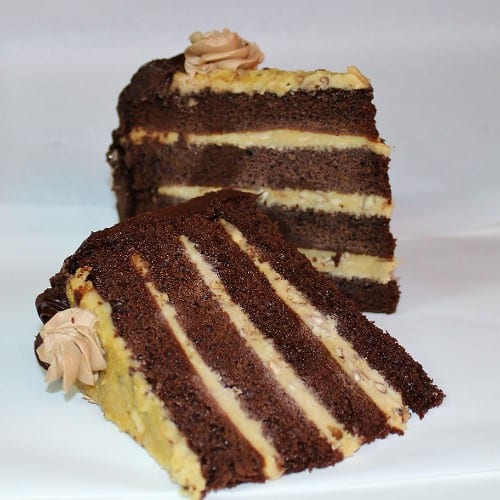 German Chocolate Cake.