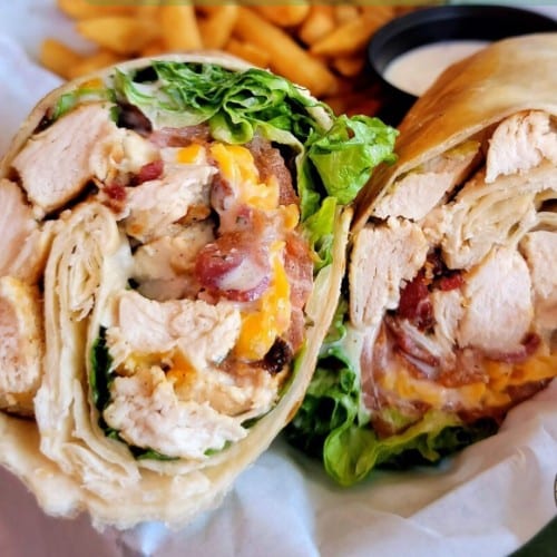 Grilled Chicken Wrap.