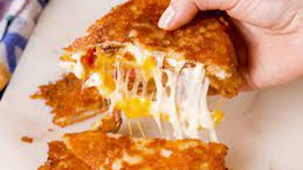 Cheese Crusted Quesadilla.