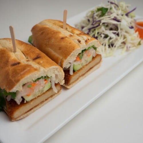 Vegan Chicken Po-Boy.