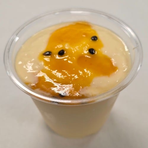 Passion Fruit Mousse - Maracuyá Mousse.
