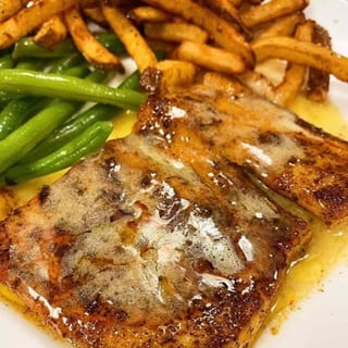 Blackened Lemon Butter Mahi