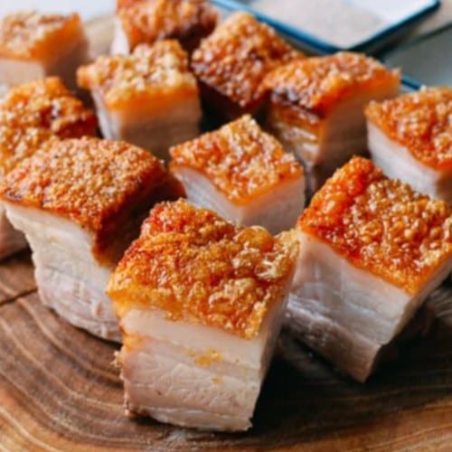 Crispy Pork Belly.
