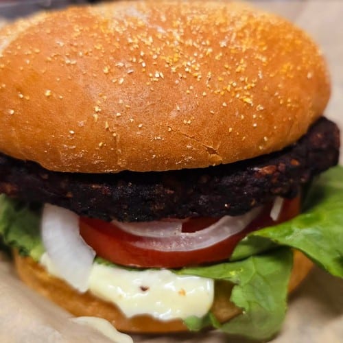 Black Bean Burger.