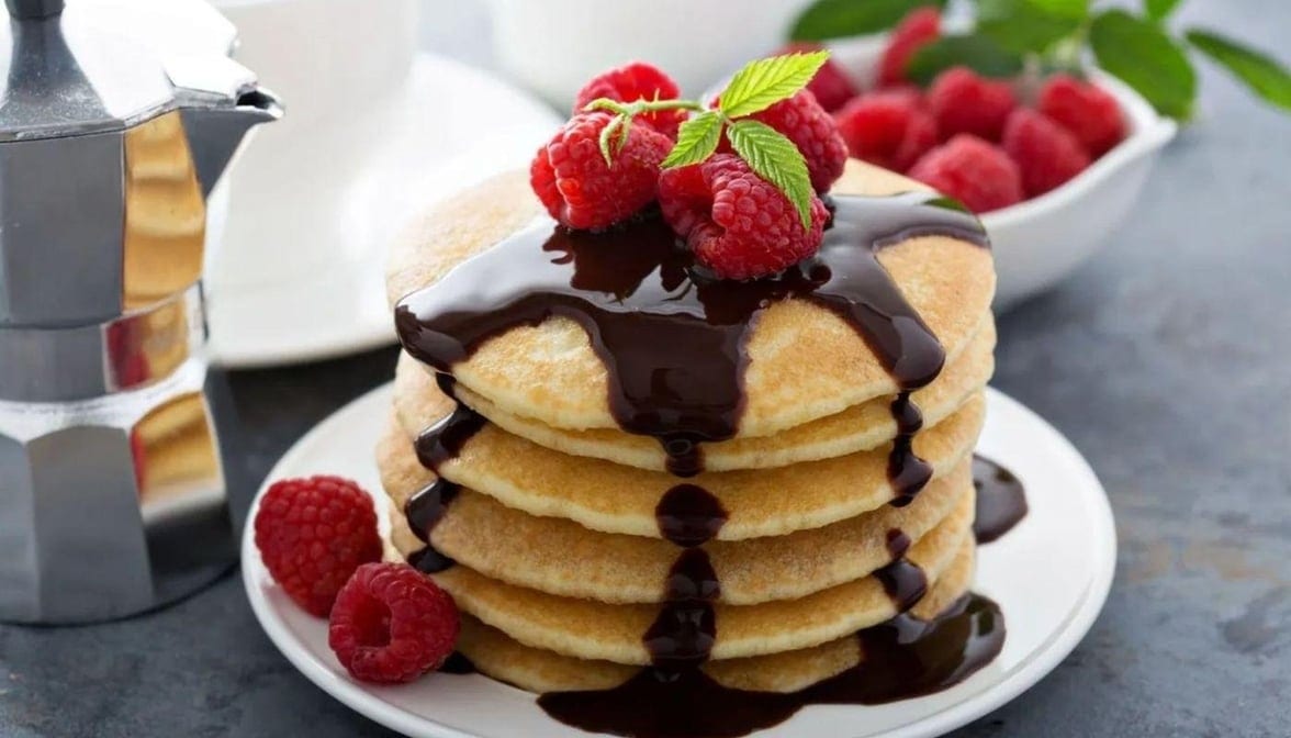 Oreo or Nutella Pancakes.